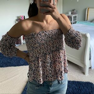 Off the shoulder top